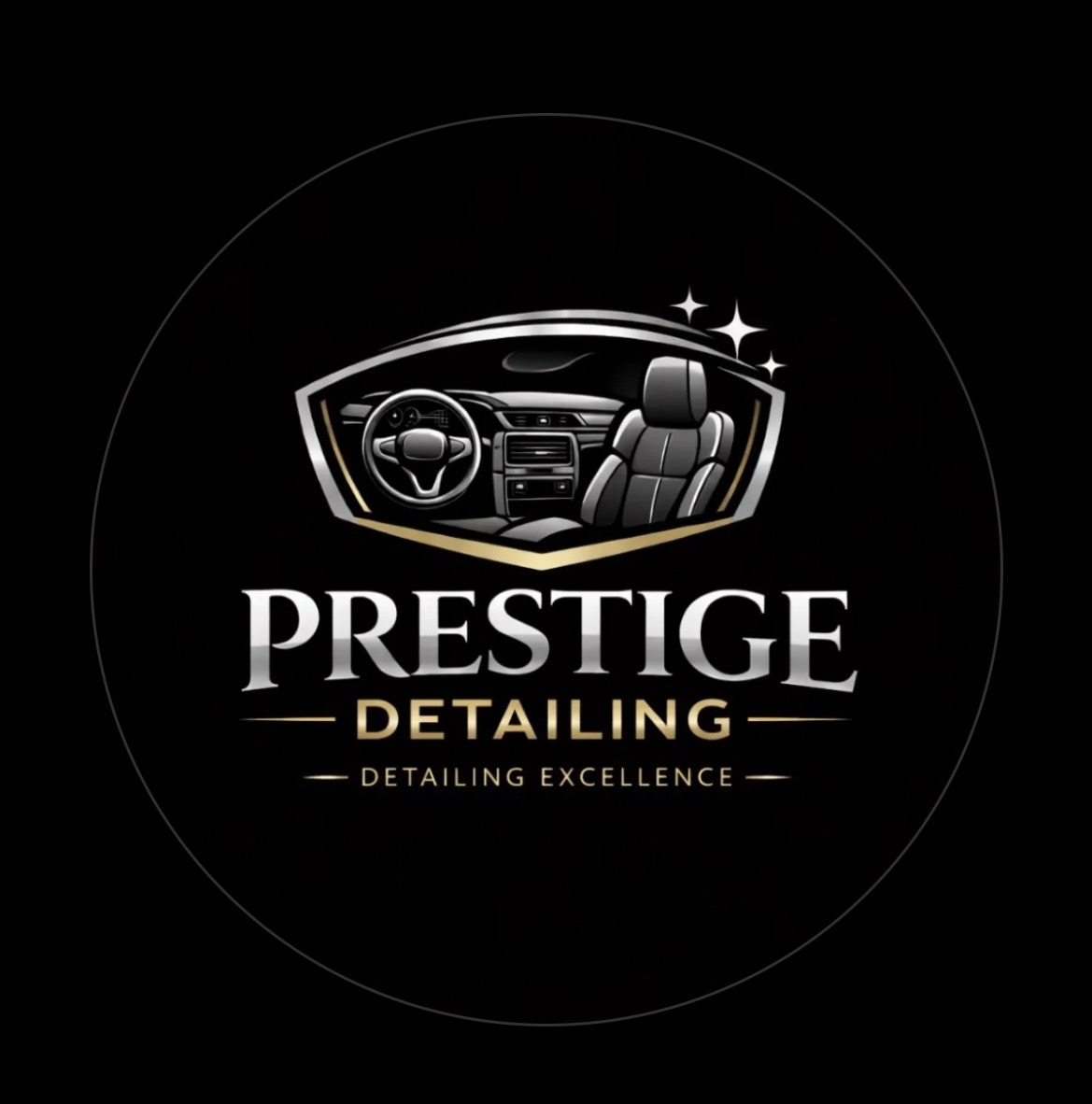 Prestige detailing logo