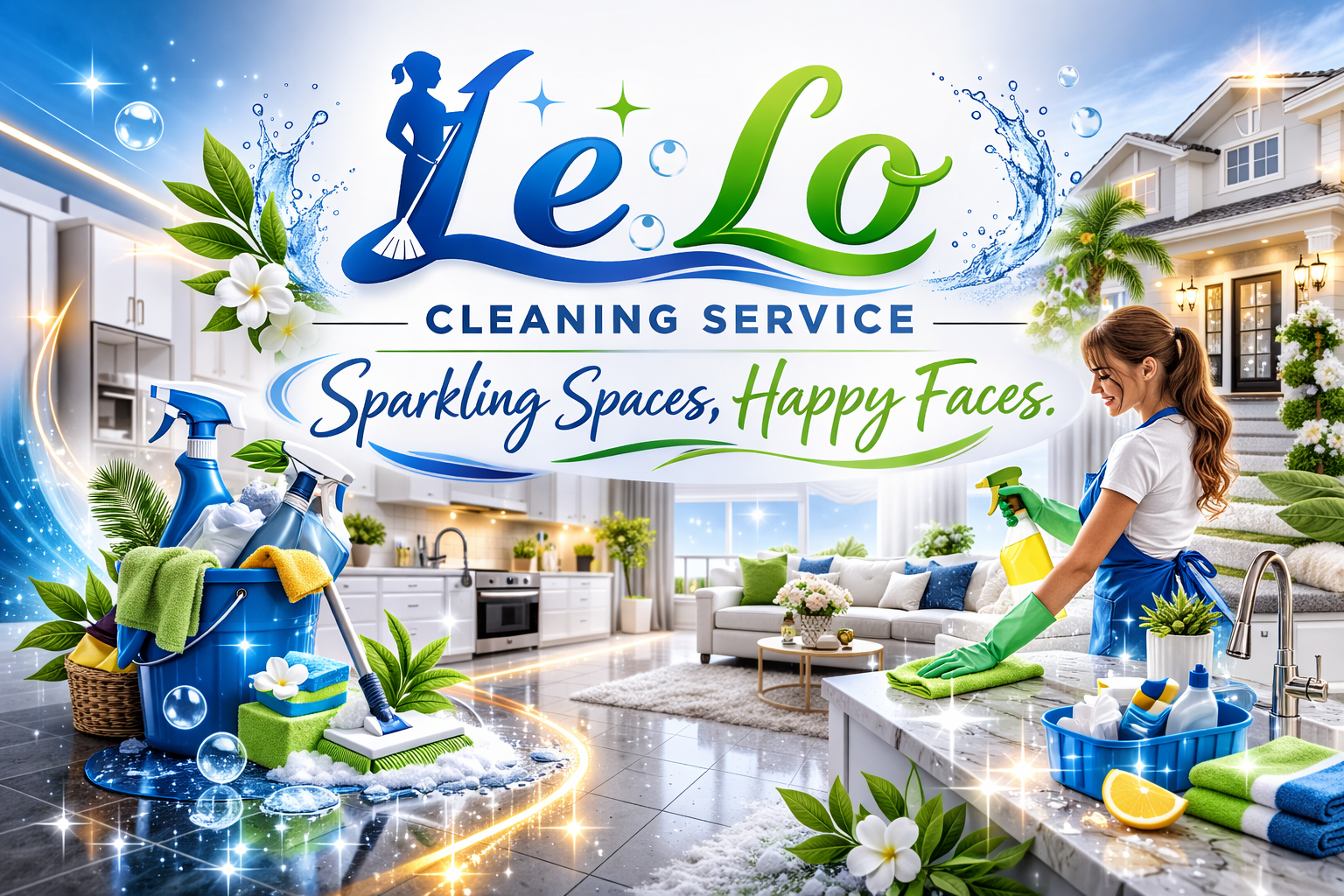 LeLo Cleaning Services logo
