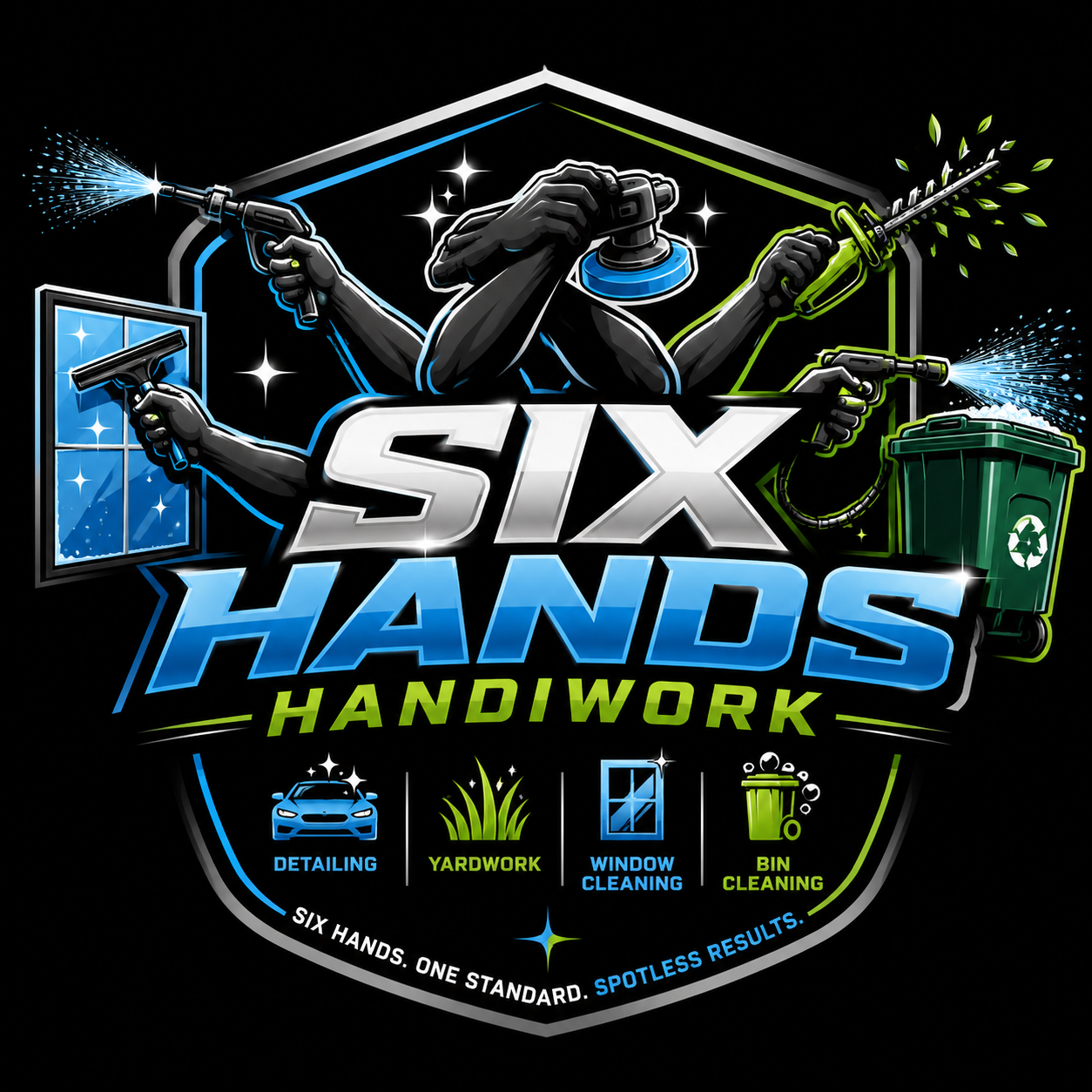Six Hands Handiwork logo