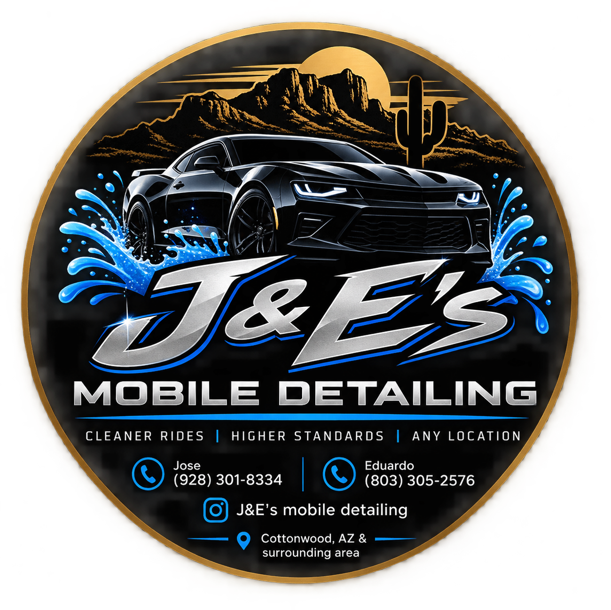 J & E’s Mobile Detailing logo