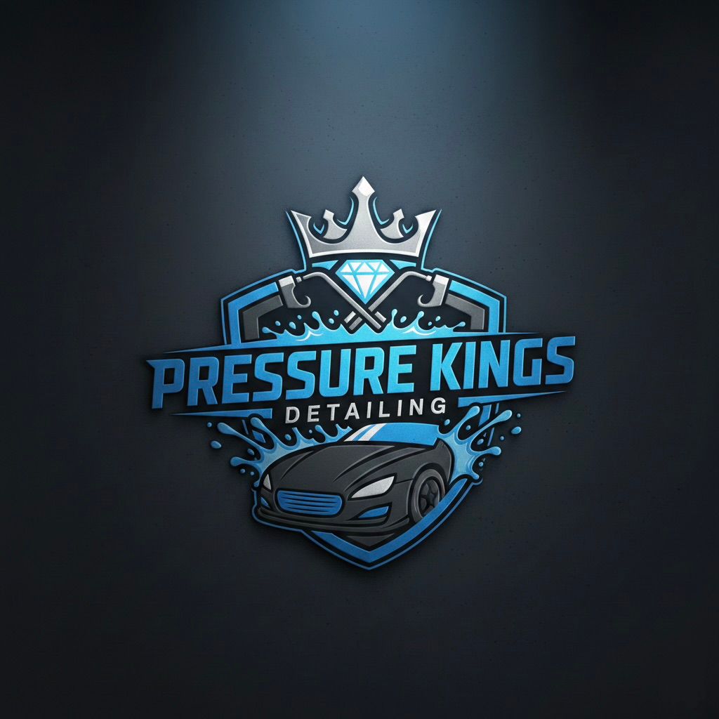 Pressure kings detailing logo
