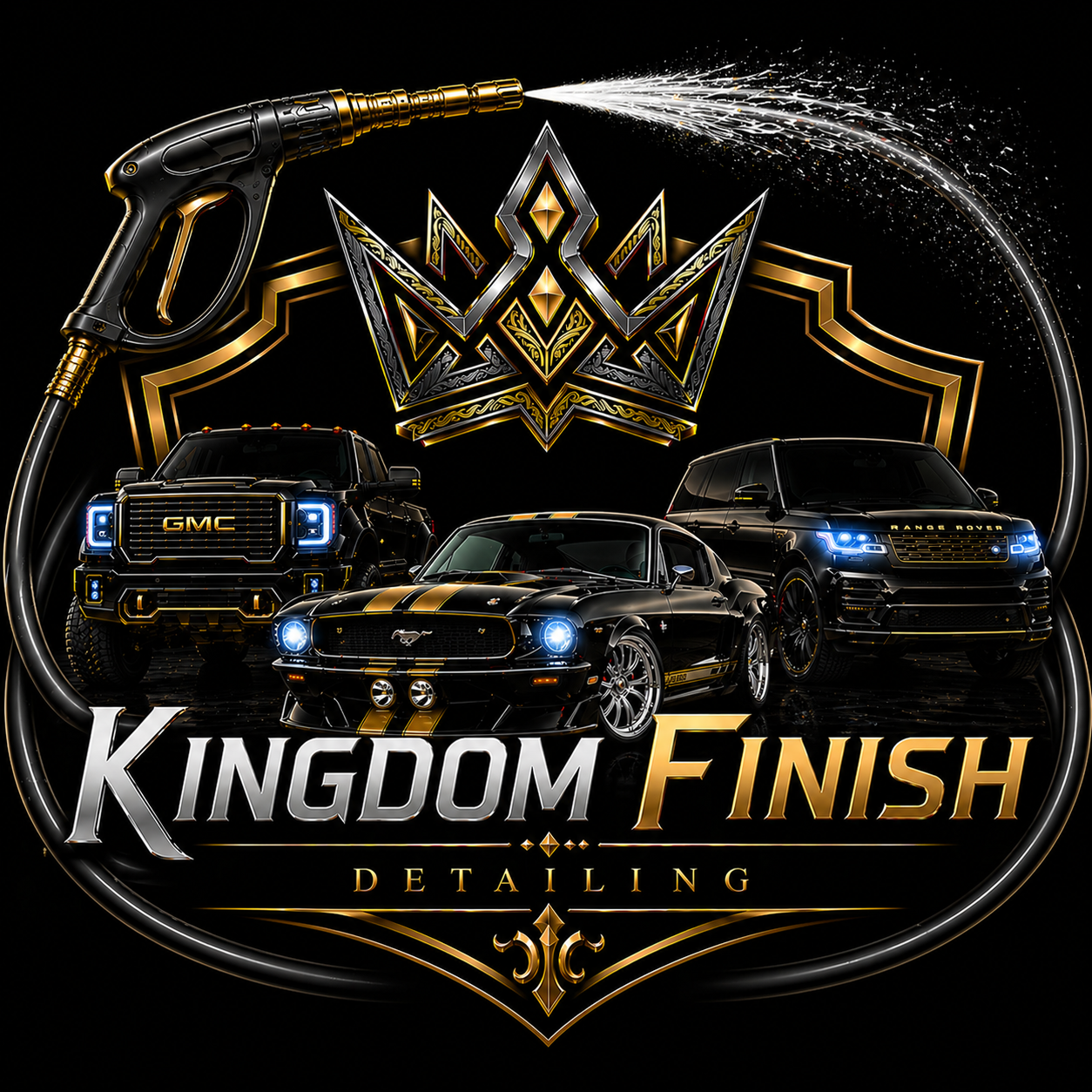 Kingdom Finish Detailing logo