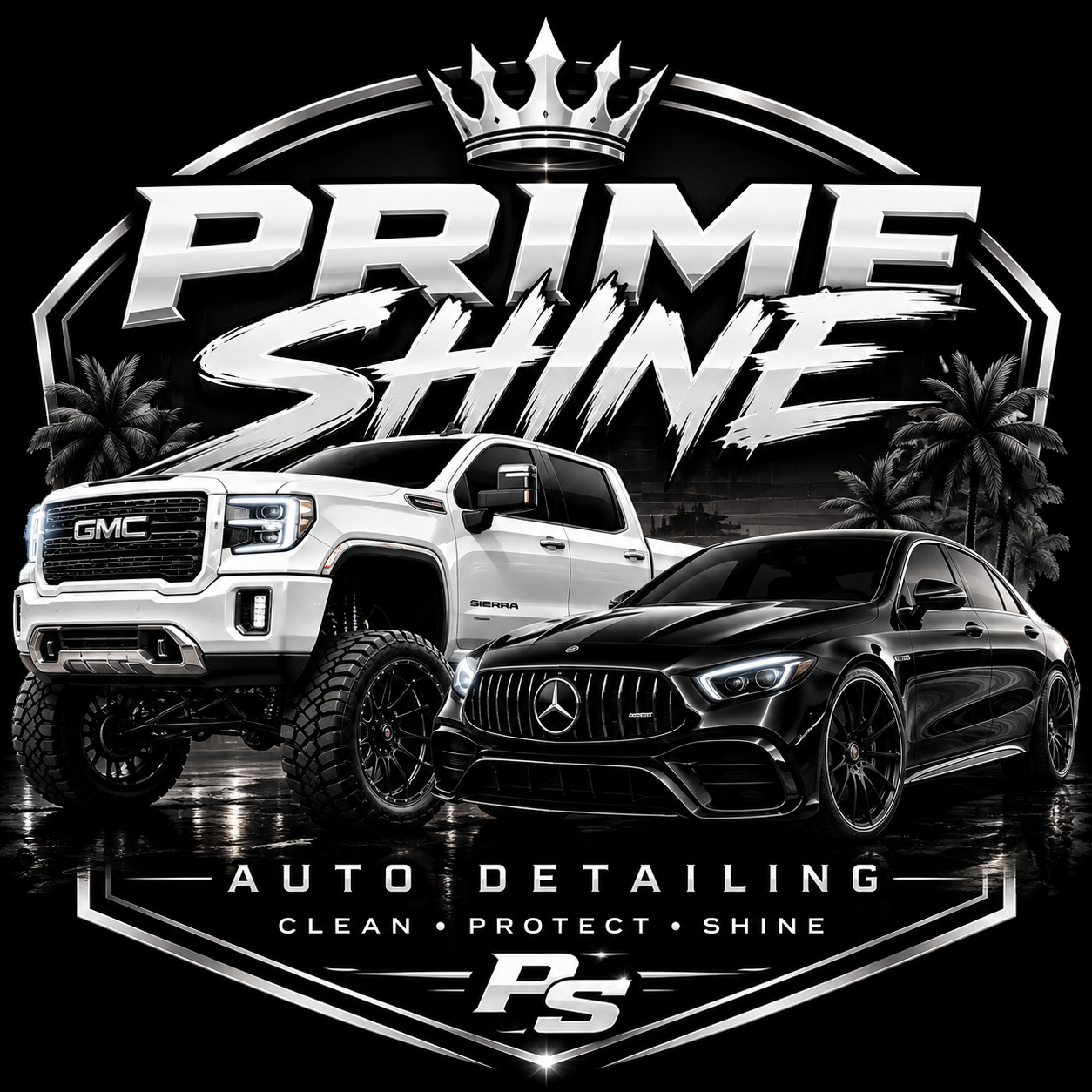 Prime Shine Detailing logo