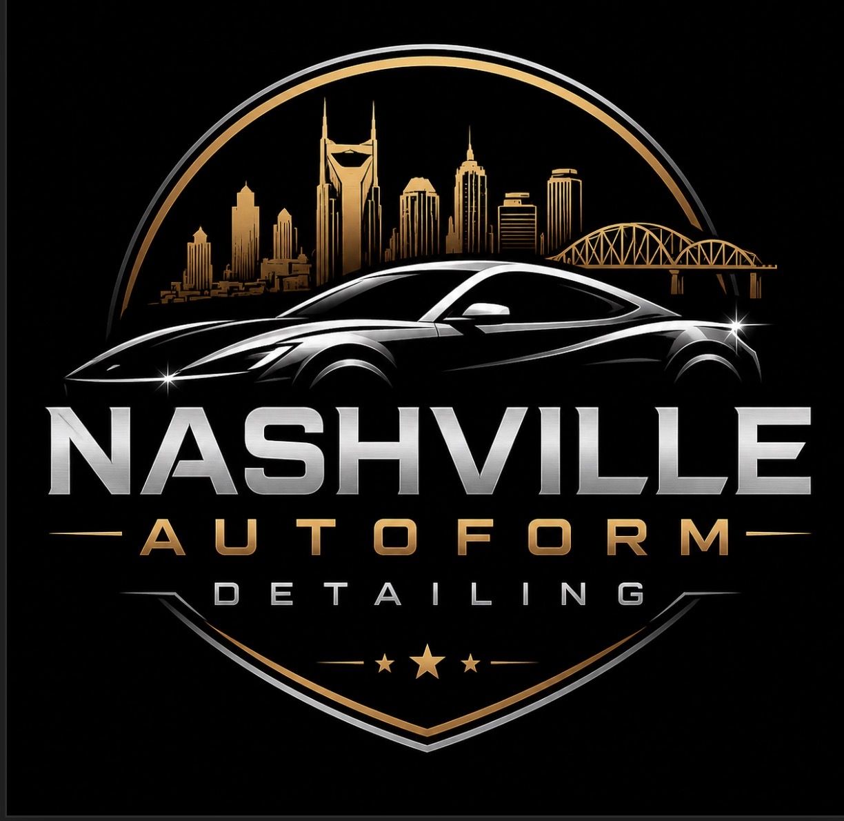 Nashville auto foam detailing logo