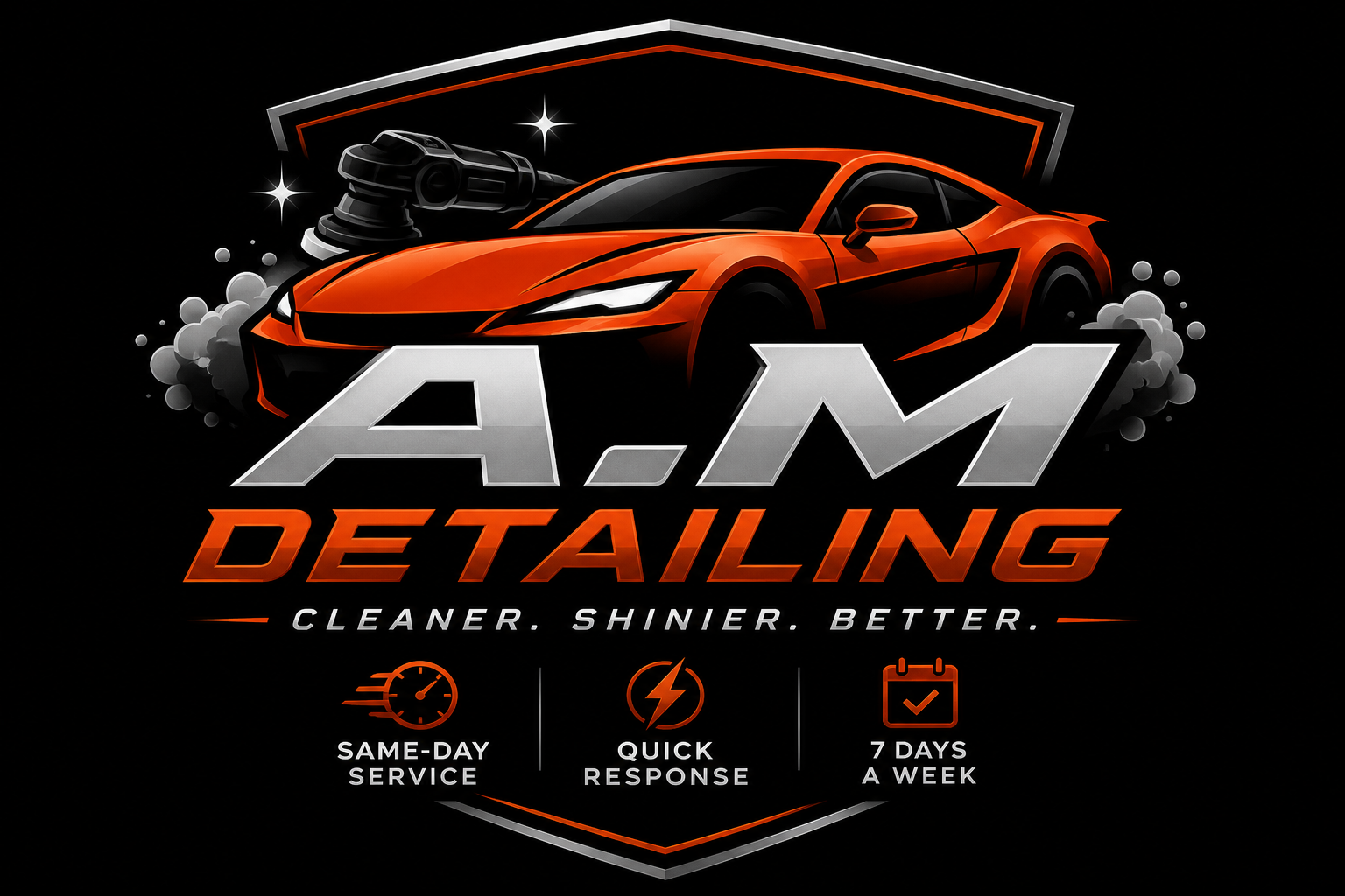 AM mobile detailing logo