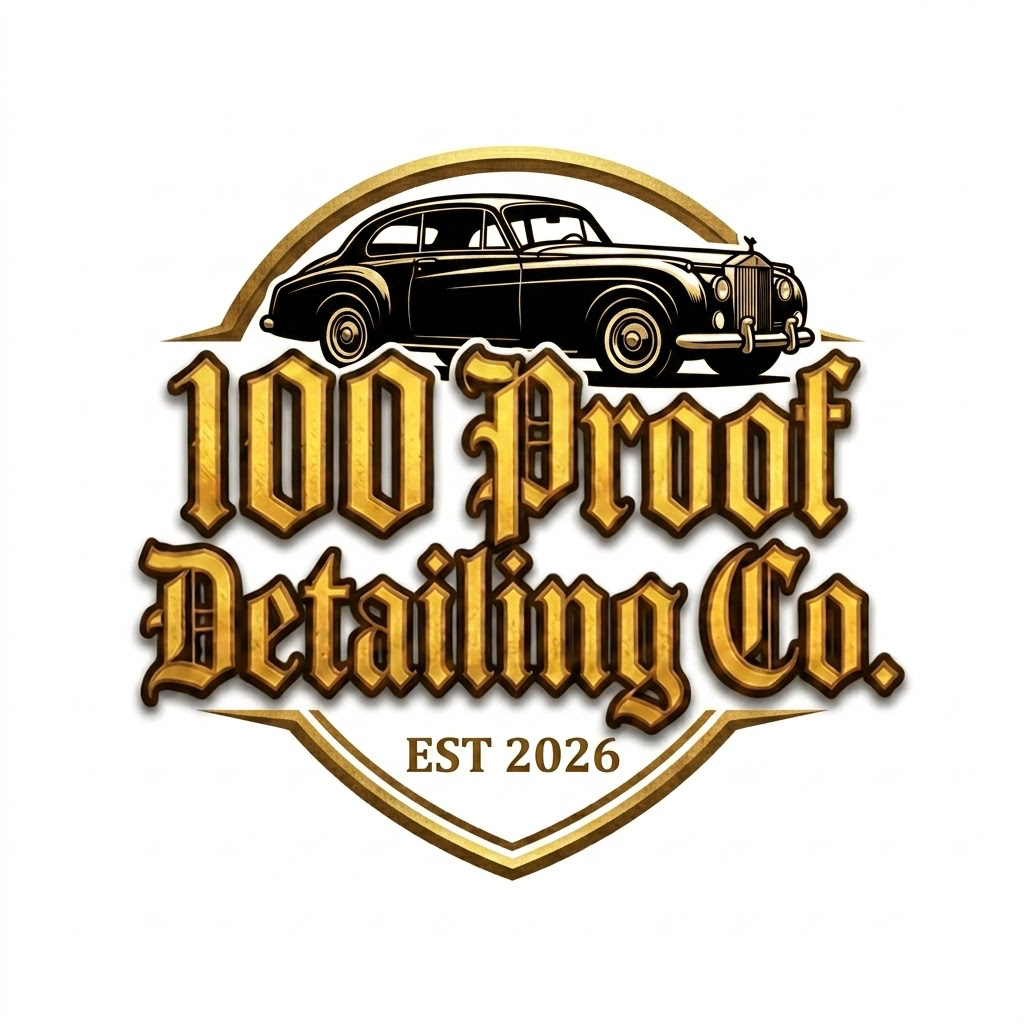 100 Proof Detailing Co. logo